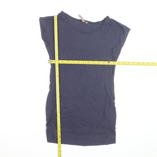 Sweaty Betty Womens Blue XS Slim Fit Stretch Cotton T-Shirt