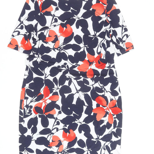 Marks and Spencer Women’s Multicoloured Floral Shift Dress Size 14