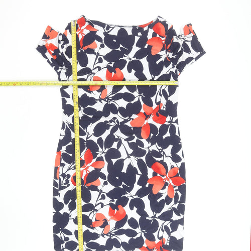 Marks and Spencer Women’s Multicoloured Floral Shift Dress Size 14