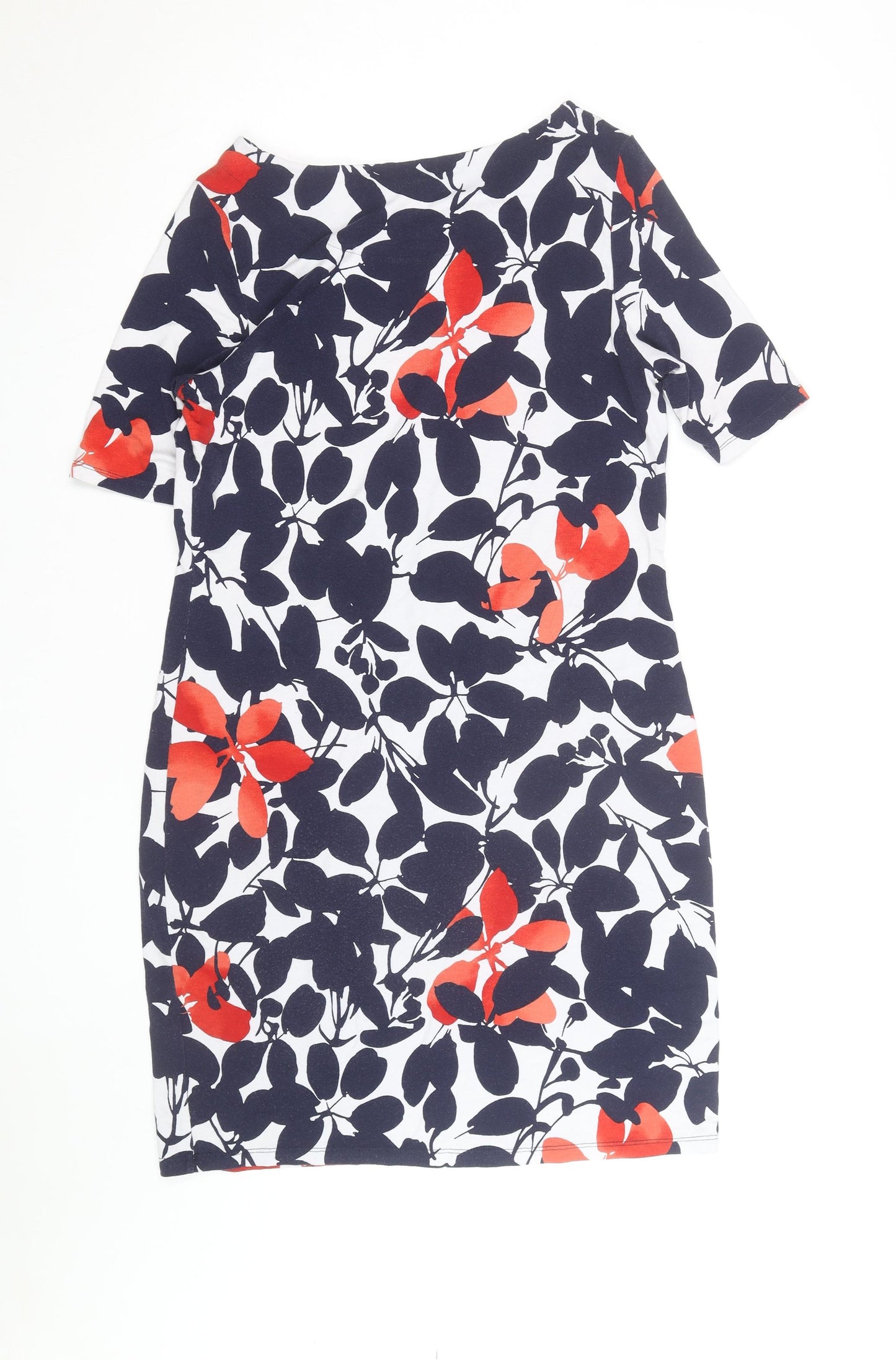 Marks and Spencer Women’s Multicoloured Floral Shift Dress Size 14