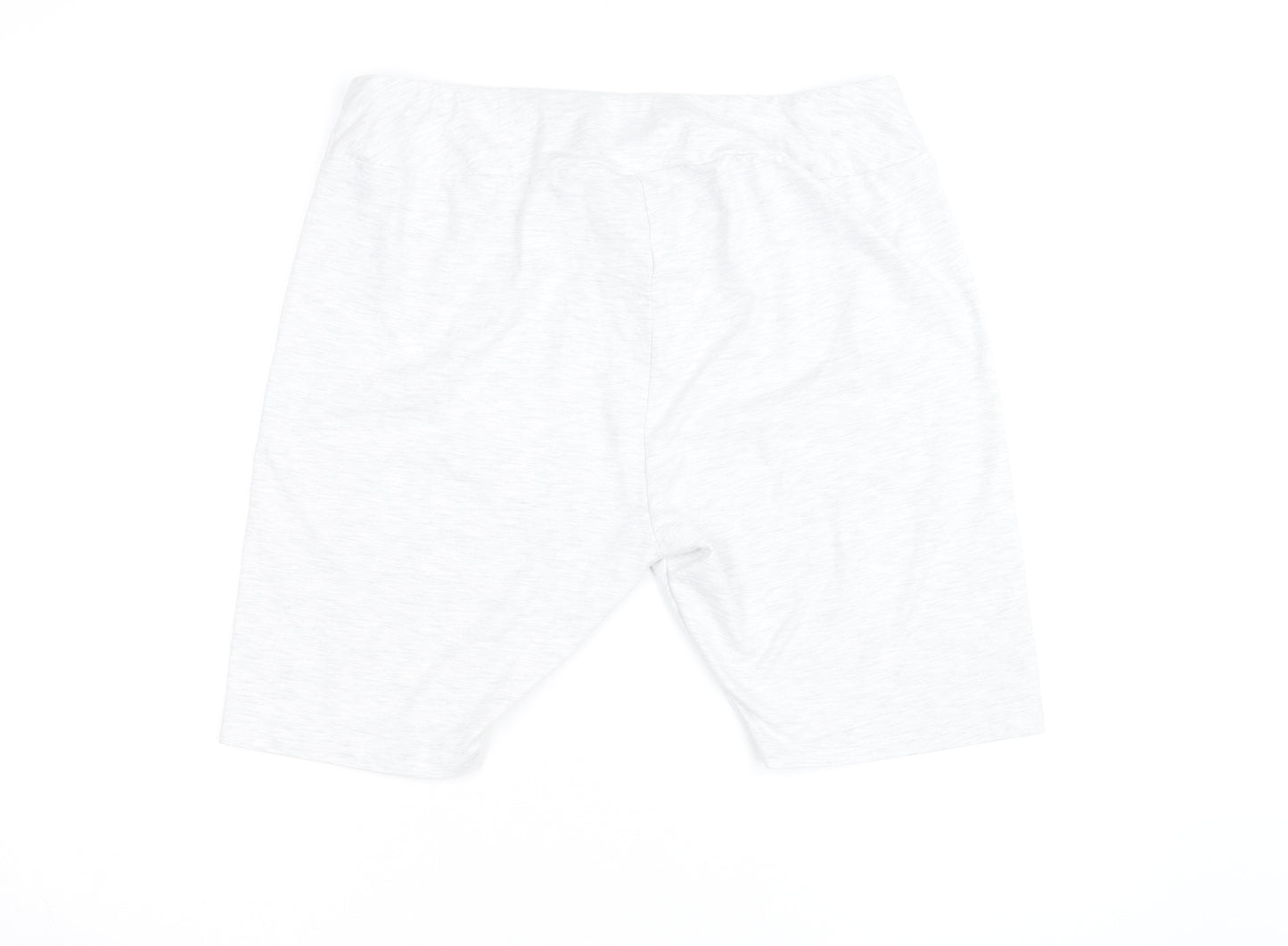 Disney Mickey & Friends Women's White Donald Duck Biker Shorts XL