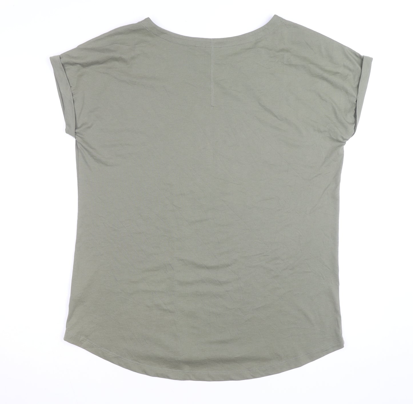 Next Women’s Green Star Studded T-Shirt Size 16 Short Sleeve