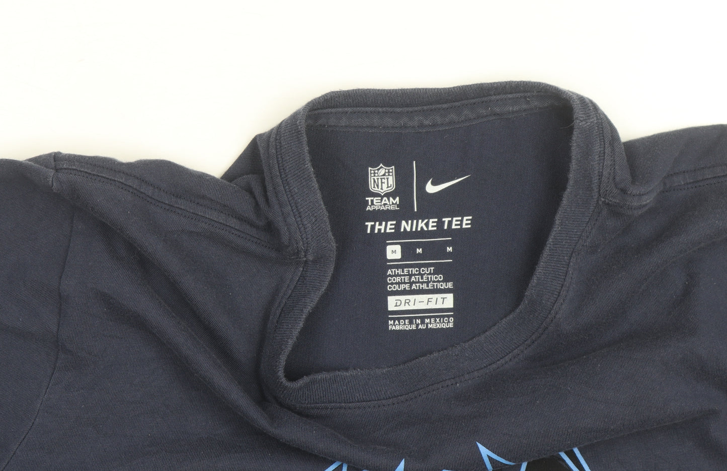 Nike NFL Team Apparel Blue Dri-Fit Men's M Athletic T-Shirt