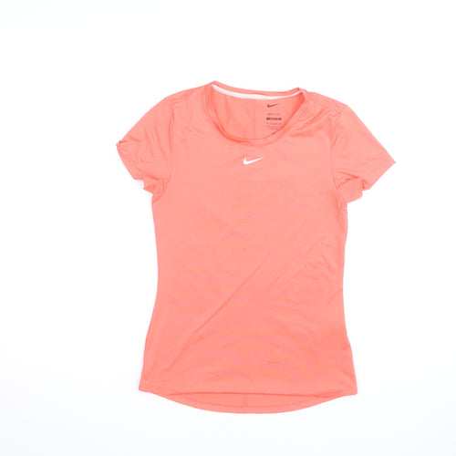 Nike Women’s Pink Dri-Fit Slim Fit Active T-Shirt XS