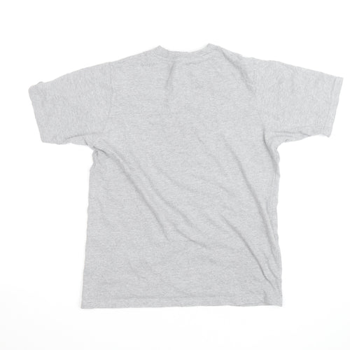 Dickies Men's Grey XS Logo Cotton Crew Neck Short Sleeve T-Shirt