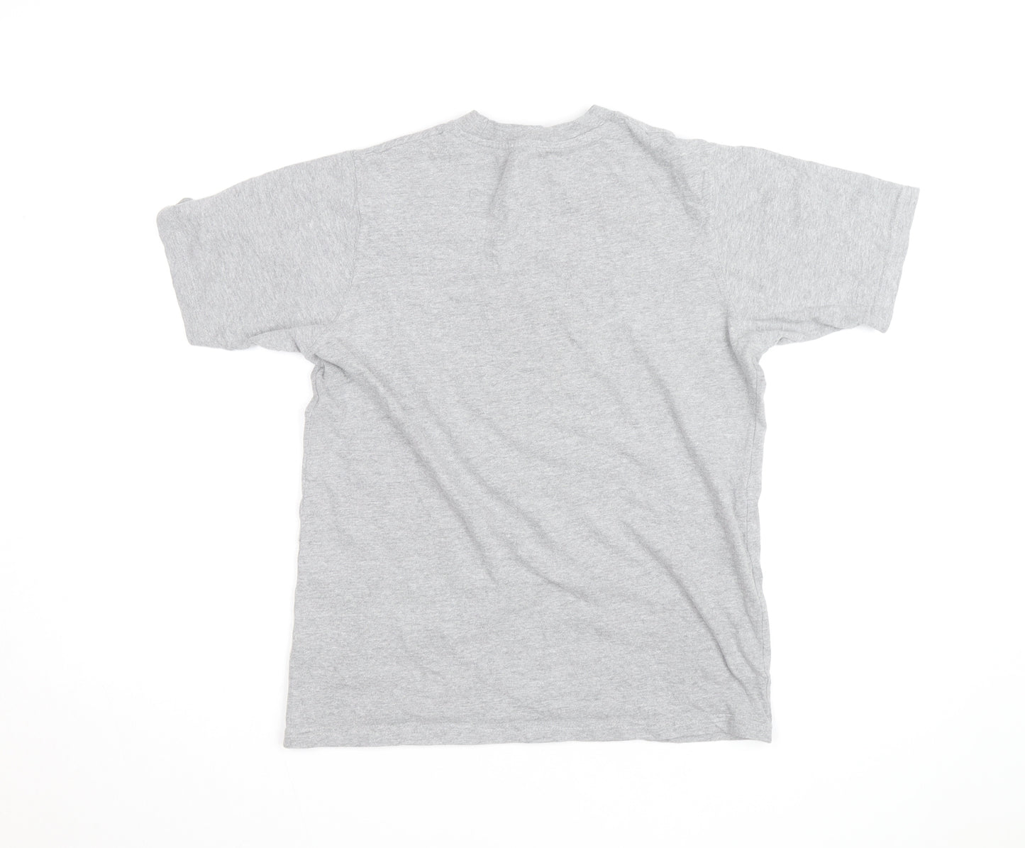 Dickies Men's Grey XS Logo Cotton Crew Neck Short Sleeve T-Shirt