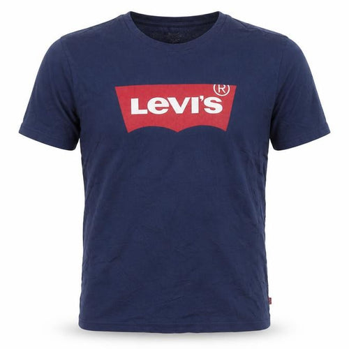 Levi's Men's Blue Graphic Logo Crew Neck T-Shirt Size M
