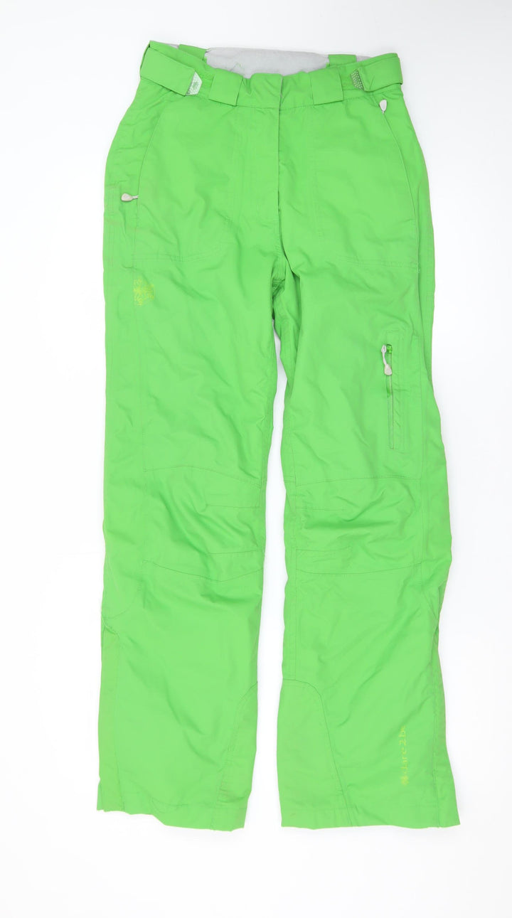 Dare 2B Women’s Green Waterproof Snow Pants Size 10 Regular Fit