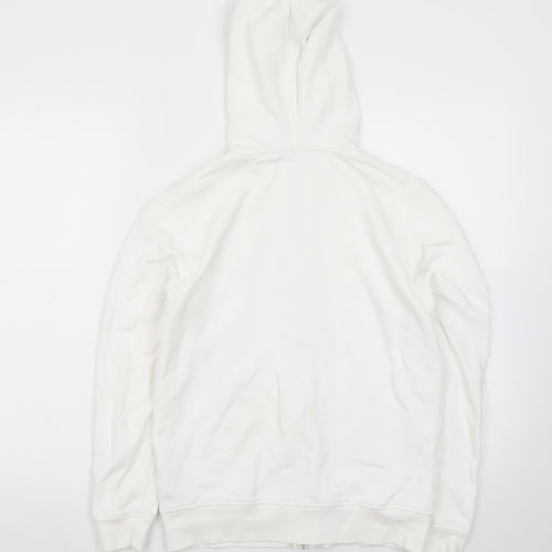 Marks and Spencer Women’s Ivory Full Zip Hoodie Size 8