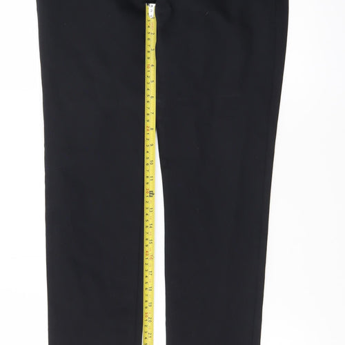 Tommy Hilfiger Women's Black Slim Fit Stretch Trousers Size 6