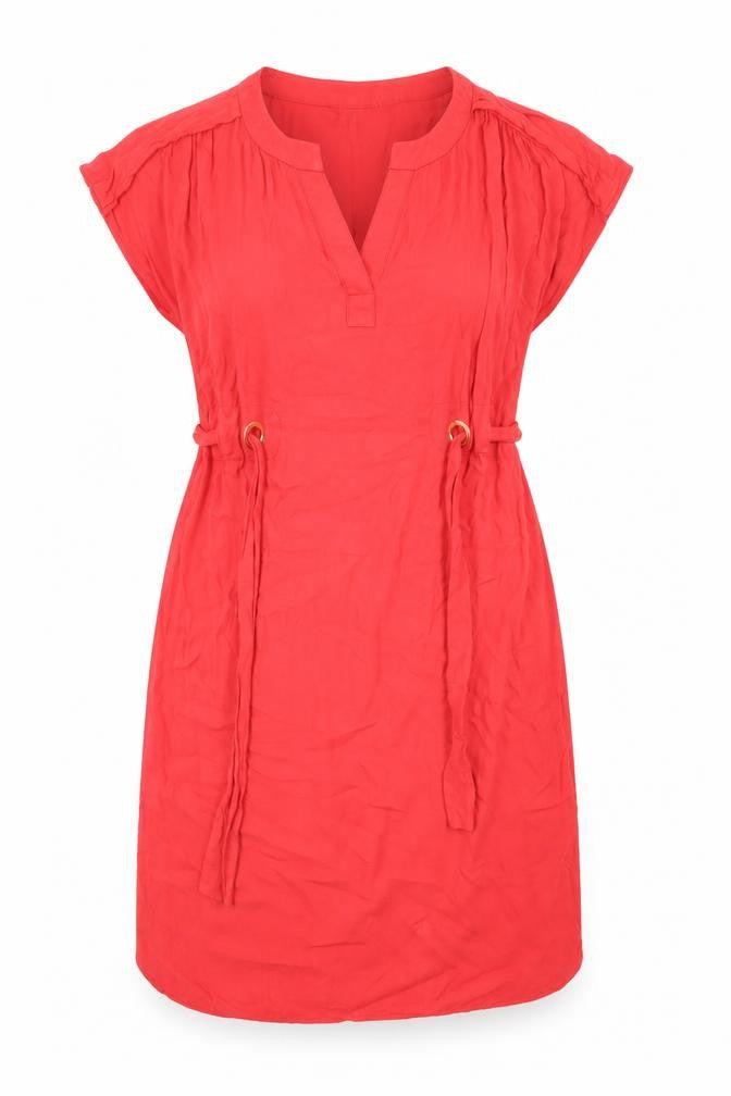 Séraphine Women Red Size 6 Sleeveless Knee Length Shift Dress