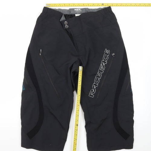 Race Face Men’s Black Biker Shorts Large Nylon Sportswear
