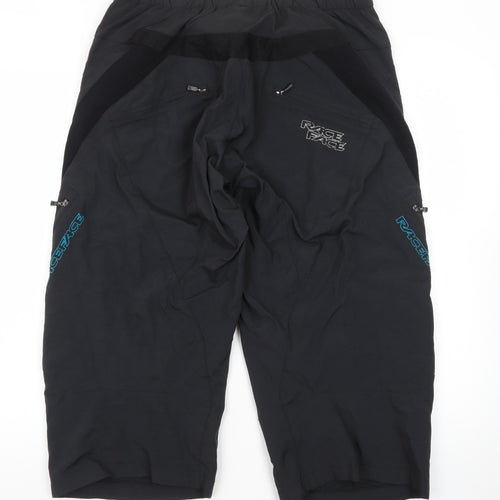 Race Face Men’s Black Biker Shorts Large Nylon Sportswear