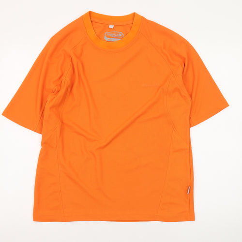 Regatta Men's Orange Polyester Crew Neck Quick Dry T-Shirt Size L