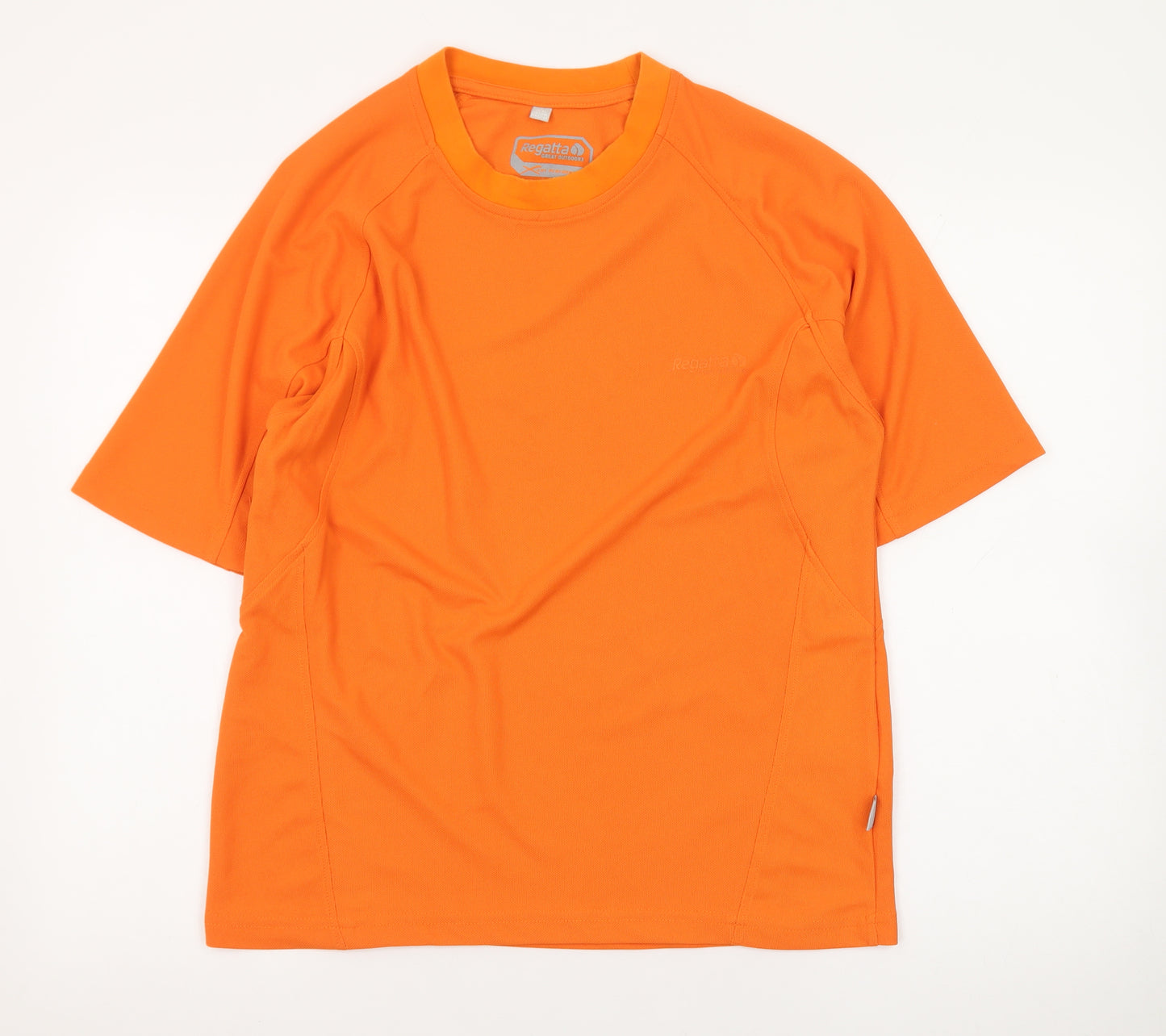 Regatta Men's Orange Polyester Crew Neck Quick Dry T-Shirt Size L