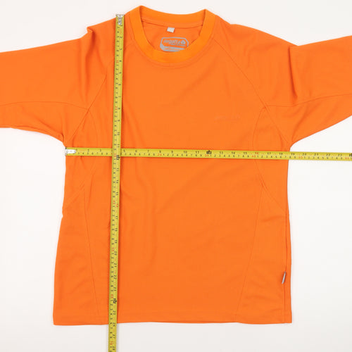 Regatta Men's Orange Polyester Crew Neck Quick Dry T-Shirt Size L