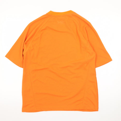 Regatta Men's Orange Polyester Crew Neck Quick Dry T-Shirt Size L