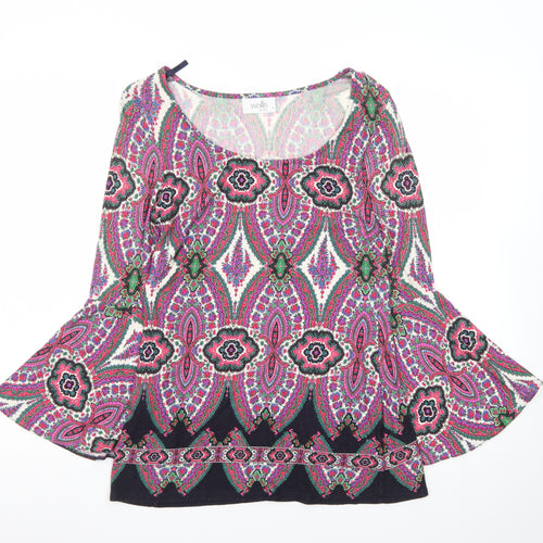Wallis Women’s Multicoloured Paisley Shift Dress Size 8