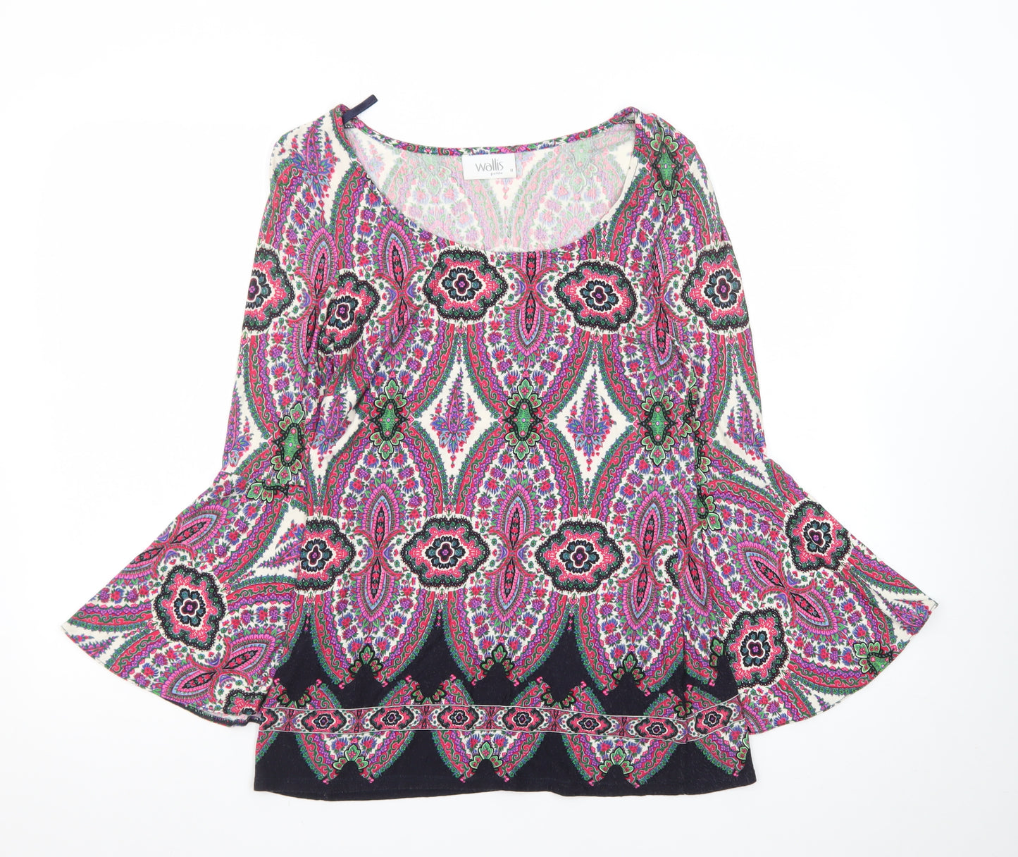 Wallis Women’s Multicoloured Paisley Shift Dress Size 8