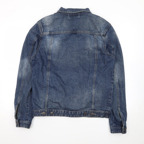 Livergy Women’s Blue Denim Cotton Jacket Size 22 Classic Style