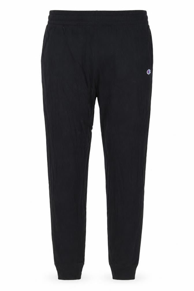 Champion Men's Black 2XL Jogger Sweatpants with Logo and Pockets