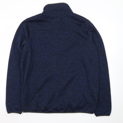 Trespass Mens Blue XL Full Zip Fleece Jacket Outdoor Casual