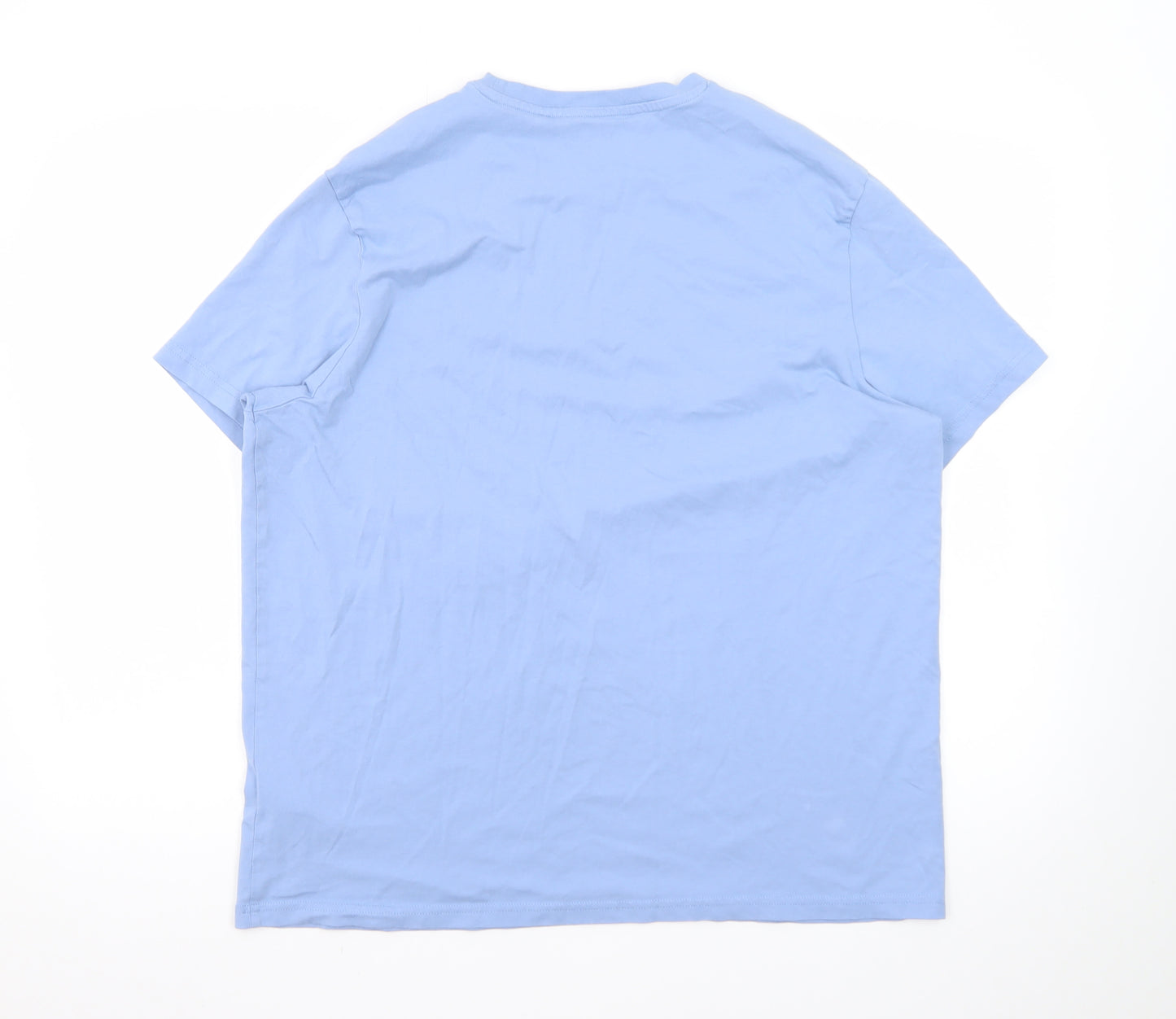 Jack Wills Men's Blue Classic Fit Crew Neck Cotton T-Shirt XL