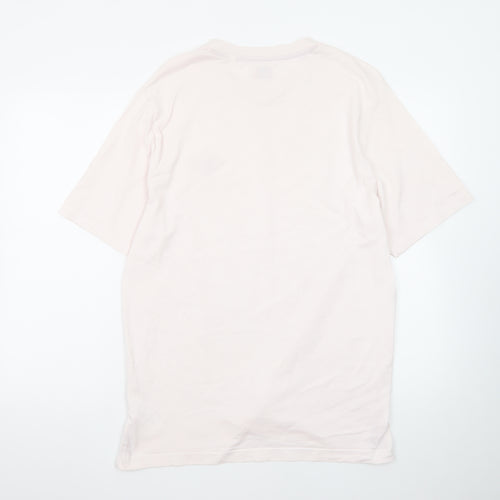 Lee Cooper Men's Beige XL Classic Cotton Crew Neck T-Shirt