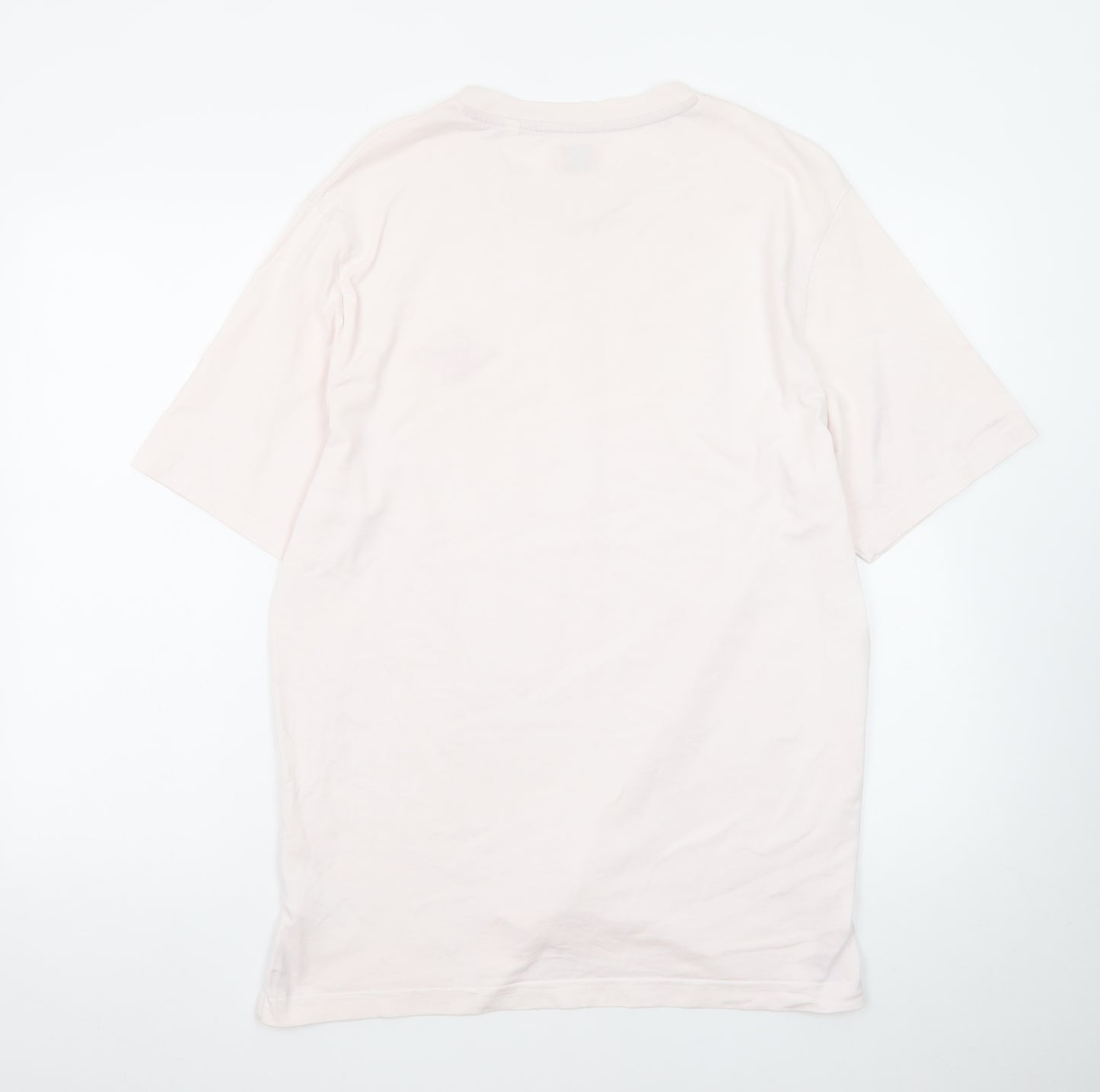 Lee Cooper Men's Beige XL Classic Cotton Crew Neck T-Shirt
