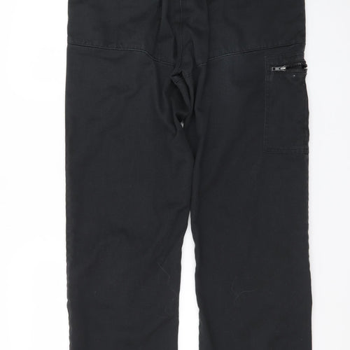 Dickies Men's Black 34R Cargo Workwear Trousers