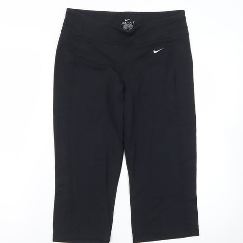 Nike Women's Black Dri-FIT Capri Leggings Size M (12/14)