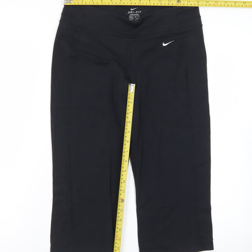 Nike Women's Black Dri-FIT Capri Leggings Size M (12/14)
