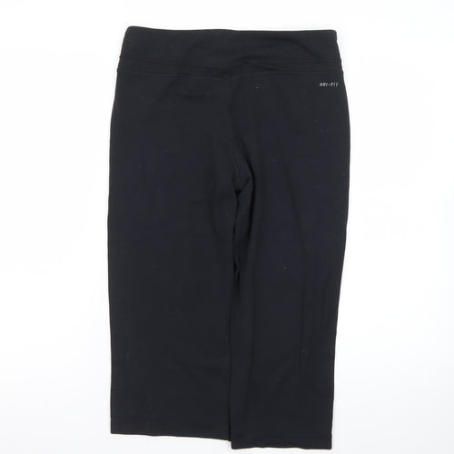 Nike Women's Black Dri-FIT Capri Leggings Size M (12/14)