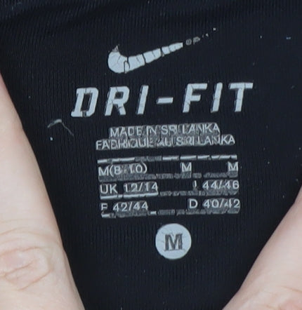 Nike Women's Black Dri-FIT Capri Leggings Size M (12/14)