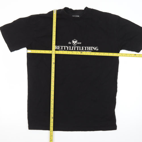 PrettyLittleThing Women’s Black XS Basic Cotton T-Shirt