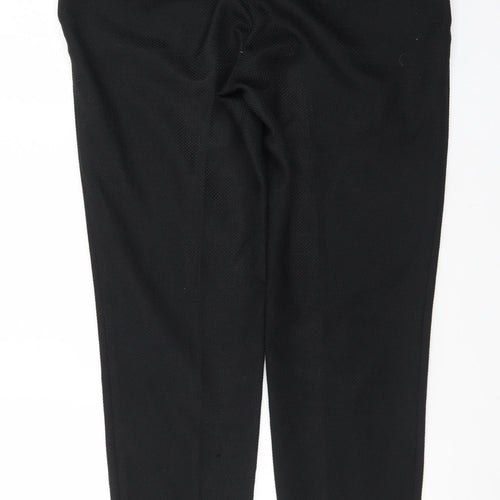 Dorothy Perkins Womens Black Slim Tapered Trousers Size 10
