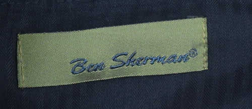 Ben Sherman Men's Black 36in Waist Dress Trousers