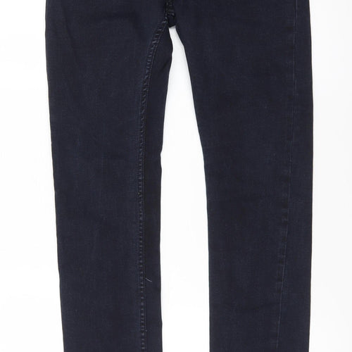 Topman Men's Dark Blue Slim Fit Denim Jeans Size 30R