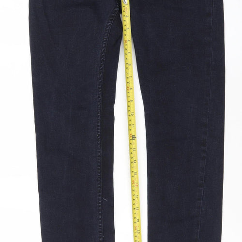Topman Men's Dark Blue Slim Fit Denim Jeans Size 30R