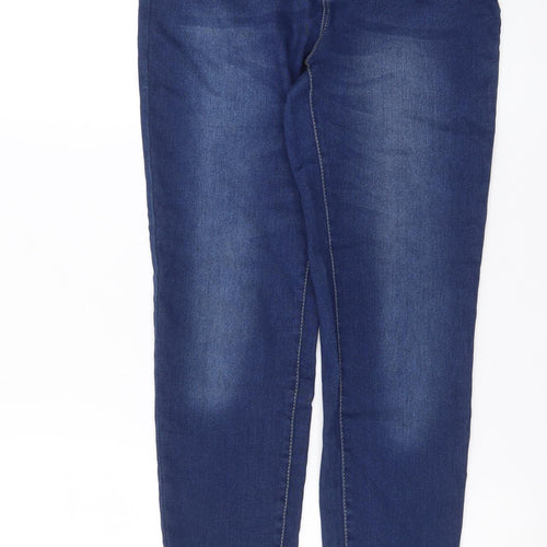 Denim Co. Women Blue Skinny Jeans Size 10 Mid Rise Stretch Denim