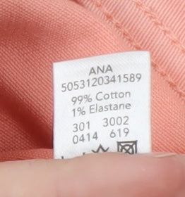 George Women's Pink Skinny Jeans Size 12 Stretch Cotton