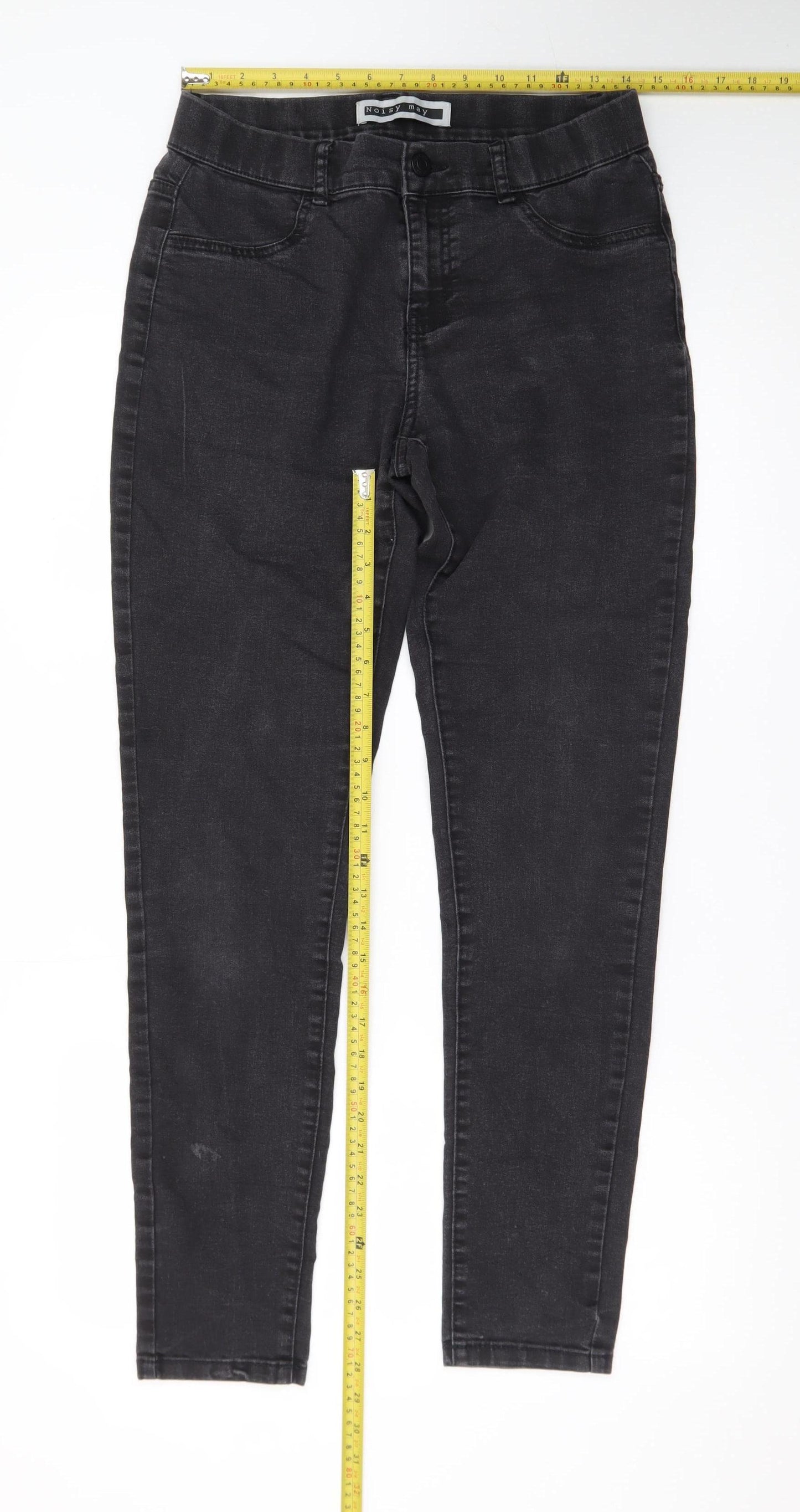 Noisy May Women's Black Slim Jegging Jeans Size 12