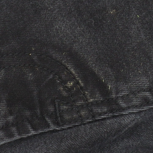 Next Mens Black Slim Fit 36L Jeans Straight Denim