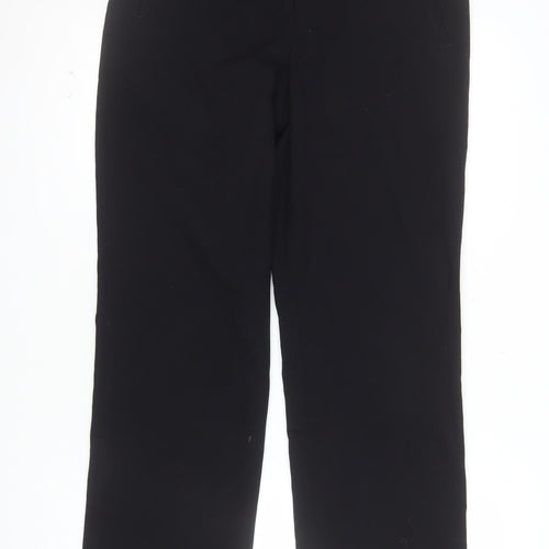Gardeur Women’s Black Straight Leg Stretch Trousers Size 12