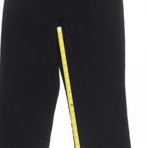 Gardeur Women’s Black Straight Leg Stretch Trousers Size 12