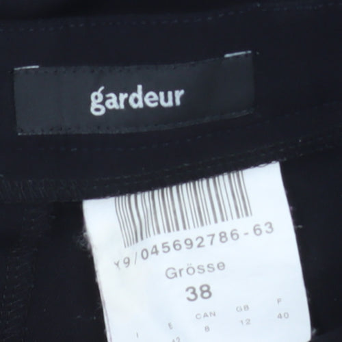 Gardeur Women’s Black Straight Leg Stretch Trousers Size 12