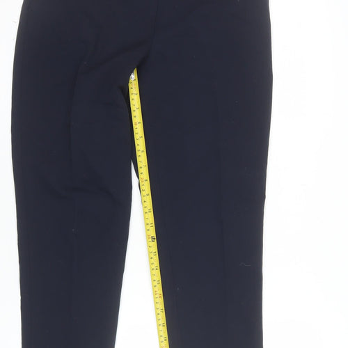 Dorothy Perkins Womens Black Slim Tapered Work Trousers Size 8