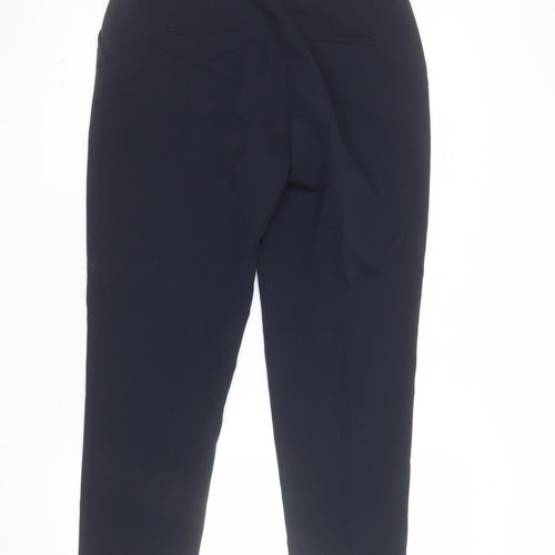 Dorothy Perkins Womens Black Slim Tapered Work Trousers Size 8