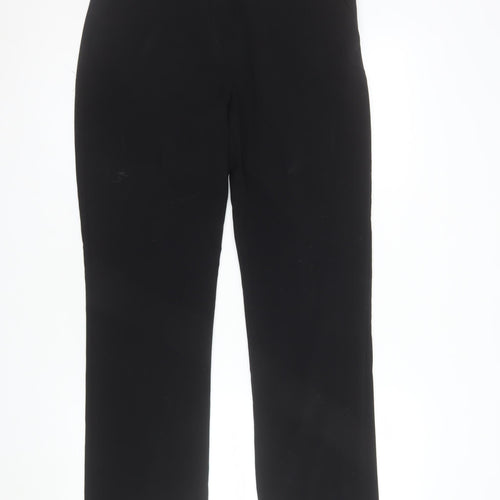 Marks and Spencer Women’s Black Size 10 Slim Fit Stretch Trousers