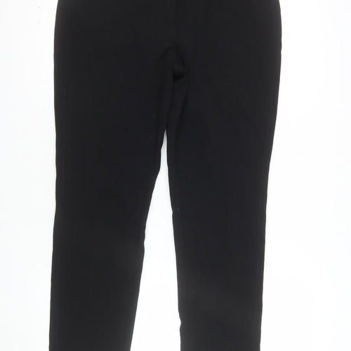 Marks and Spencer Women’s Black Size 10 Slim Fit Stretch Trousers